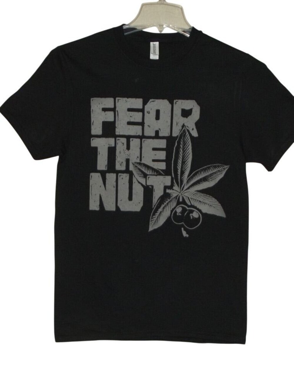 Ohio State Buckeyes Football T-shirt Mens Small "Fear the Nut" black gray